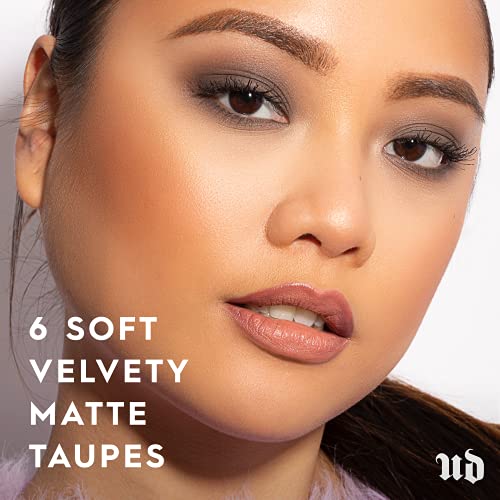 Urban Decay Naked2 Basics Eyeshadow Palette, 6 Taupe & Brown Matte Neutral Shades - Ultra-Blendable, Rich Colors With Velvety Texture - Makeup Set Includes Mirror & Full-Size Pans - Great For Travel #TOP3