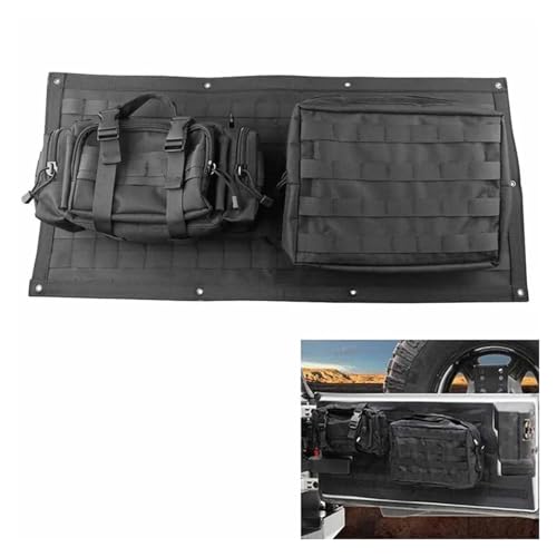 Rangement accessoires Jeep Wrangler JK en textile robuste
