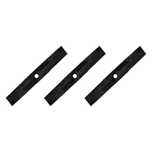 Miniatura 4 de RAParts (3) cuchillas de cortacésped para John Deere LT166 LT170 LT180 LT190 se adapta a cubiertas convertibles de 48 pulgadas