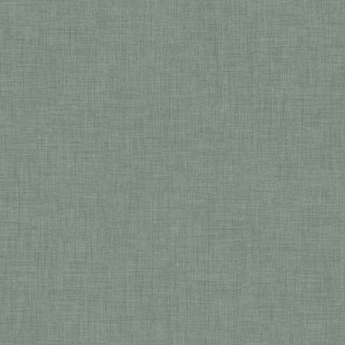Image of Muriva Cambric Texture Wallpaper - Modern Wallpaper for Living Room, Bedroom, Fireplace - Decorative Luxury Wall Paper with Woven Fabric-Like Pattern with Textured Finish (Green)