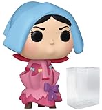 POP Disney: Sleeping Beauty 65th Anniversary - Merryweather Funko Vinyl Figure (Bundled with Compatible Box Protector Case), Multicolor, 3.75 inches