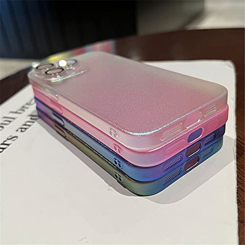 Coque iPhone 13 Pro Max violette ENILSA transparente dégradée en acrylique