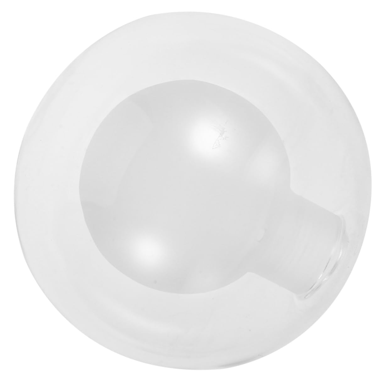 Angoily G9 Three-Dimensional Shadow Effect, 20mm Fitter with Double Layer Glass Globe Lamp Shade Featuring Round Ball Lamp Shade Soft Nonglaring Light and Living Rooms and Family
