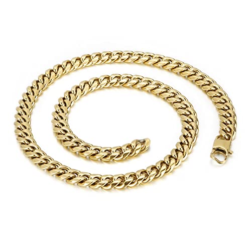 Bracelet en acier inoxydable masculin avec maille gourmette robuste et durable