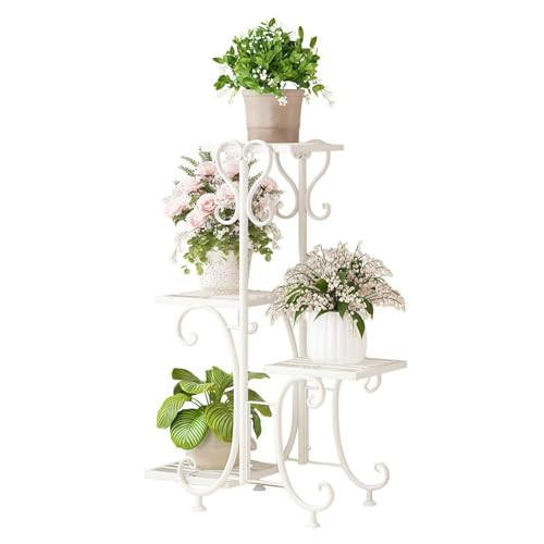 �t�����[�X�^���h�Aflower stand�A�v�����^�[�X�^���h�A�ϗt�A�� ��A���w�A�����A���r���O���[���t���A�A�A�C�A���A�[�g�A�g�ݗ��ĊȒP�A�o���R�j�[�A�����A���O�A�ԑ�A�A�ؔ���A�e���X�ɓK���Ă��܂� (H940-A �~���L�[�z���C�g)