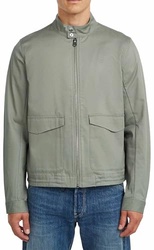 Veste G-STAR Lw Cotton Jkt homme blouson léger en coton noir