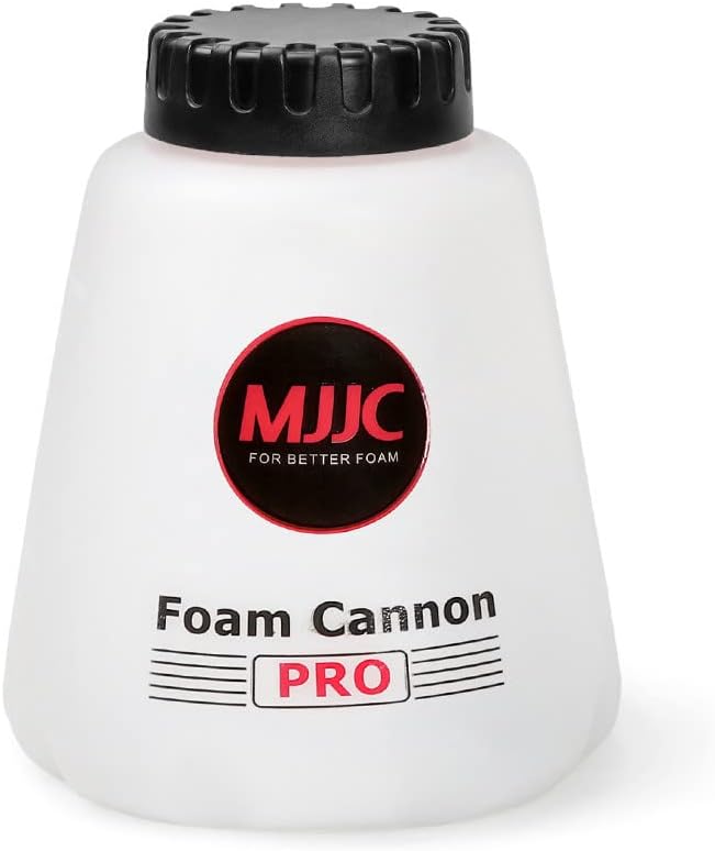 MJJC Foam Cannon Pro Bottle 1 Liter and Spare Cap 1000ml Empty Jug Foam