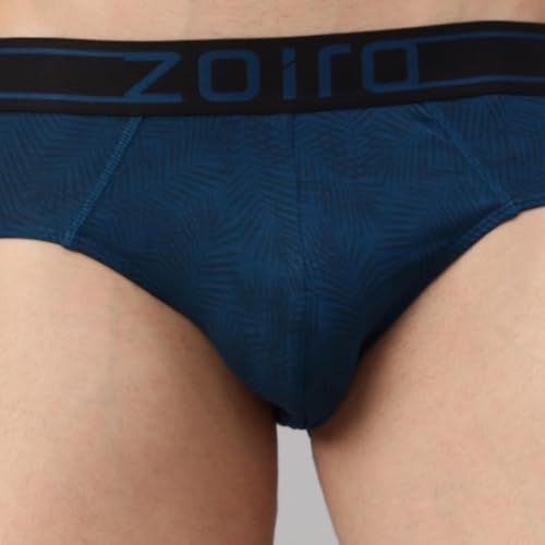 Image of Zoiro Men's Brief | Soft Band | Soft No-Marks Elastic | Breathable Innerwear | Pack of 1 | Color May Vary