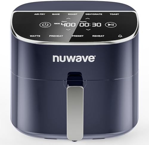 Nuwave Brio Plus 8 Qt Air Fryer, PFAS Free, New & Improved...