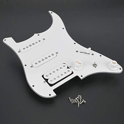JOPESA Pickguard pré-câblé for Guitare, micros SSH durables Professionnels avec Plaque Anti-Rayures chargée for Guitare… - Les Beatles, Paul McCartney, John Lennon, RIngo Starr, George Harrison JOPESA Pickguard pré-câblé for Guitare, micros SSH durables Professionnels avec Plaque Anti-Rayures chargée for Guitare… – Image 7