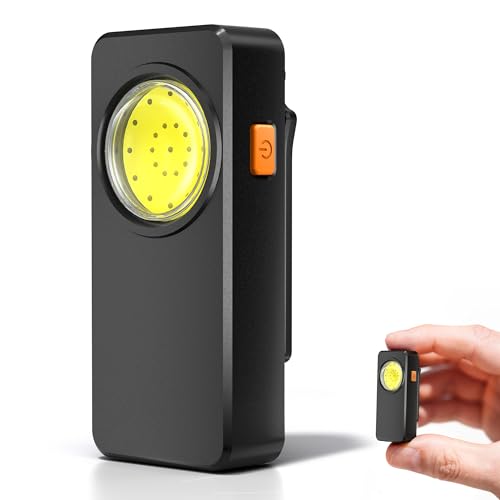 Favorbrite Rechargeable EDC Flashlight with 4 Lighting Modes, 600 Lumens