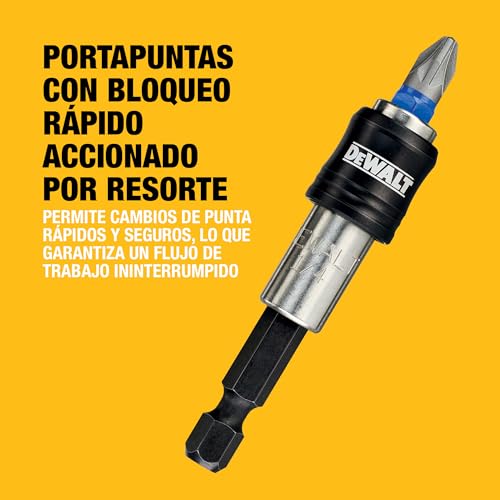 Miniatura 4 de Dewalt - Juego De Atornilladores De Alto Rendimiento En Tough Case 25mm 32piezas , Dt7969-Qz
