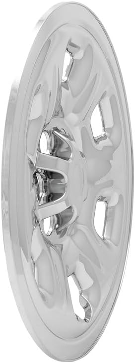 Coast to Coast 16" Black or Chrome Snap-On Wheel Skins for IMP69BLKN/XN Fits Nissan Frontier SL [2011-2019] (Chrome)
