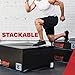 Lifeline Fitness Foam Plyo Box - Durable Plyometric Jump Box with Vinyl Cover and Handles for Cross Training, HIIT, Exercise Equipment - Multiple Heights Available