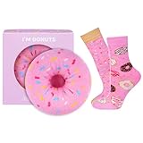 1, 2 oder 4 paar - beachte: Das Loch des Donuts hat exakt null Kalorien! Und falls dies nicht ausreicht: Einfach die schmackhaften und bunten Soxo-Donutsocken anziehen.