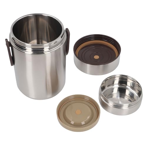 Barril aislado al vacío Duokon de 2000 ml para llevar tu comida casera de picnic 7