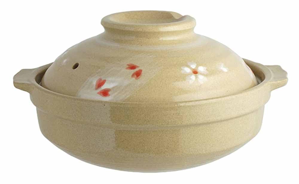 HAKUHO 花柄 土鍋 直径約26cm HAKUHO 花柄 土鍋 直径約26cm Amazon｜【正規品】 銀峯 花三島