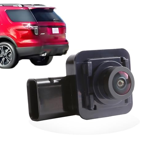 Image of MITZONE Rear View Backup Camera for Car Compatible with 2016-2019 Ford Explorer Police Interceptor Utility Parking Asist Camera 1080P HD 170 Wide-Angle GB5Z-19G490-C GB5Z-19G490-AB