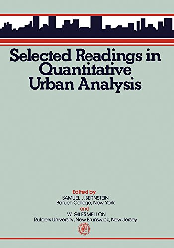 Selected Reading in Quantitative Urban Analysis: Pergamon International Library of Science, Techonology, Engineering and Social Studies (English Edition)