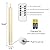 GenSwin Flameless Ivory Taper Candles Flickering with 10-Key Remote, Battery Operated Led Warm 3D Wick Light Window Candles Real Wax Pack of 6, Christmas Home Wedding Decor(0.78 X 9.64 Inch)