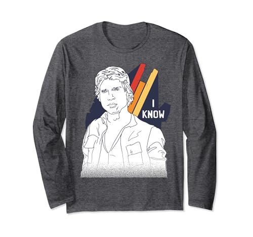 T-shirt Star Wars cadeau Saint-Valentin original manches longues