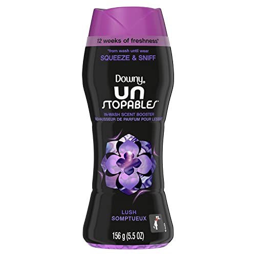 Image of Downy, Unstopables in-Wash Scent Booster Beads, Lush, 5.5 Ounce