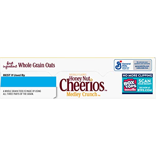 Image of Honey Nut Cheerios Medley Crunch, Cereal, 13.1 oz Box