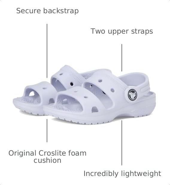 Image of Crocs Kids' Classic Sandal V2 (Toddler)