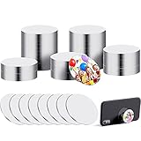 Gran cantidad: obtendrás 50 pegatinas de sublimación de aluminio en blanco en color blanco, cada una mide aprox. 3,8 cm/ 1,5 pulgadas de diámetro. Una cantidad suficiente puede satisfacer sus diferentes demandas y puede compartirlas con sus amigos