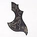 Hummingbird Style Acoustic Guitar Pickguard, Big Version, Black