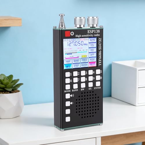 Radio portátil de banda completa DSP SEAFRONT receptor multibanda FM LW MW SW 5