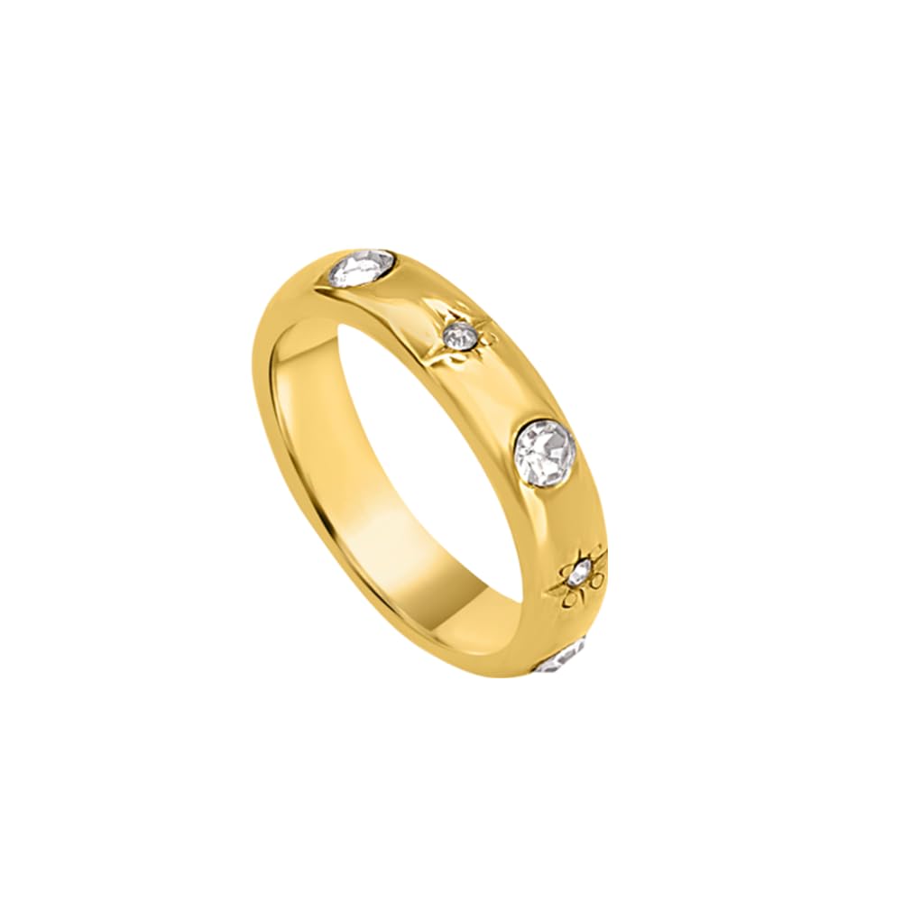 palmonas Stone Studded Gold Plated Ring for Women (Size-6,7,8) - Gift for Girls & Women-picture-40