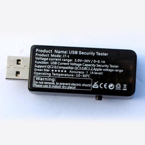 USB Current Voltage Capacity Tester with LCD for Charger Use image 5