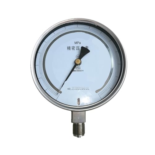 Manomètre de précision YB-150BF inox pour contrôle vide et pression