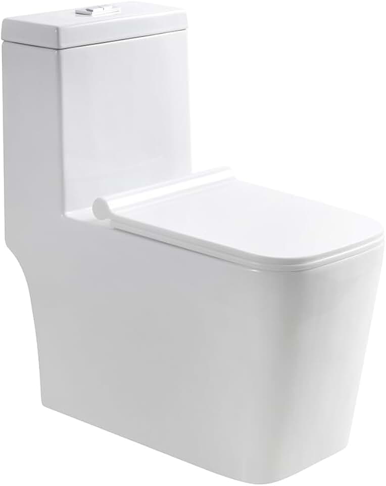 Vaso Sanitário Monobloco Esmeralda Quadrado Completo Caixa Acoplada