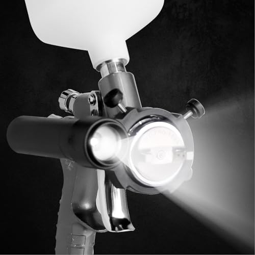Paint Spary Gun Light with, Brightness Adjustable, LED Ultra Lighting System, Universal Auto Paint Gun Light for Most Spray Guns Portable LED Light for Home by Fockety - Image 8
