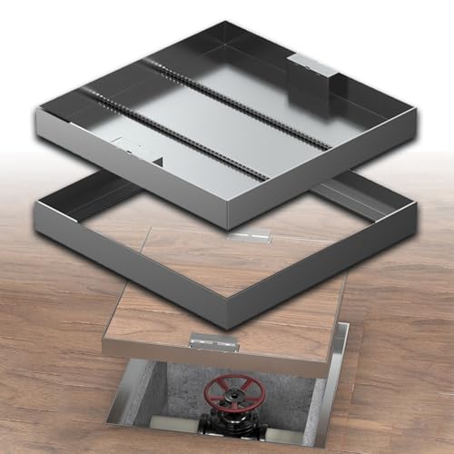 Couvercle d'accès sécurisé et antivol en inox pour éliminer les risques de chute sur vos regards