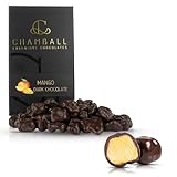 Bombones de Mango con Chocolate Negro Belga, Chamball Exclusive Chocolates, Bombones Belgas, Mini Chocolates de Mango, Caja Bombones para Regalar del chocolate belga, Celebrations Chocolate CHAMBALL
