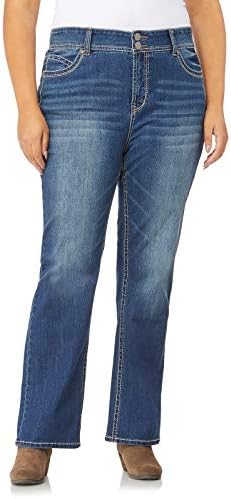 Luscious Curvy Basic Bootcut Jeans 