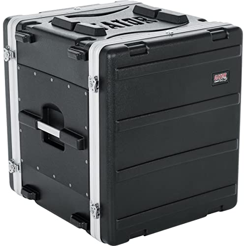 Gator Cases Lightweight Molded 12U Rack Case with Heavy Duty Latches; Standard 19.25