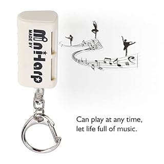 Eulbevoli Mini Harmonica, Portable 5 Trous 10 Tons Porte-clés Harmonica Forte Installation pour La Maison(Blanche) - Les Beatles, Paul McCartney, John Lennon, RIngo Starr, George Harrison Eulbevoli Mini Harmonica, Portable 5 Trous 10 Tons Porte-clés Harmonica Forte Installation pour La Maison(Blanche) – Image 5