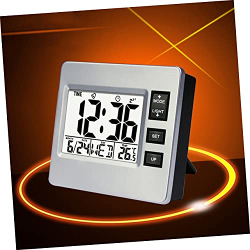 Cabilock Relógio Para Casa Despertador De Cabeceira Despertador Digital Luminoso Aluna Pequeno Relóg