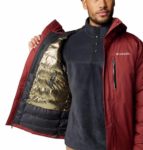 Image of Columbia Men's Omni-Heat Inifnity Oak Harbor II Hiking and Trekking Insulated Polyester Standard Length Jacket