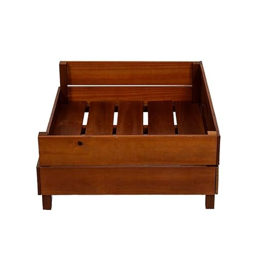 Cama Pet Em Madeira Para Cães De Pequeno Porte