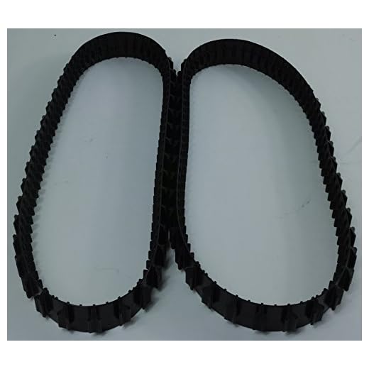 EZ Care Set of 2pcs NC7116 Scrubber Track for Smartpool Robotic Pool Cleaner Items NC7x, Protrac or PT9i, 11i. Quality and Affordable Pool Robot Accessory