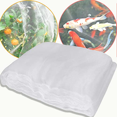 Red de protección contra insectos para plantas, malla fina, para jardín, polietileno, protección contra moscas, 200 caracteres