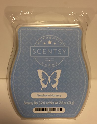 Scentsy Bar, Newborn Nursery, Wickless Candle Tart Warmer Wax 3.2 Fl. Oz. 8 Squares