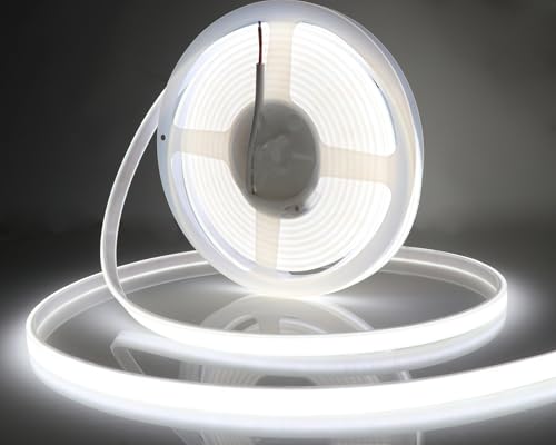 Tira de LED COB impermeable IP67 6000K 5m 480 LEDs/m miniatura 2