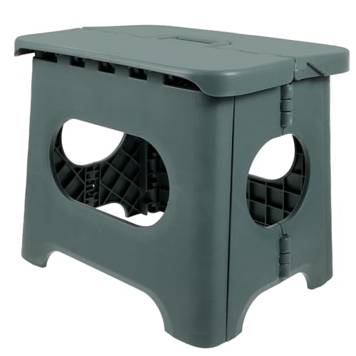 Alipis Taburetes Taburete De Cocina Plegable De Color Verde Ligero para Oficina Taburete De Hogar Plegable para Baño Portátil Taburete Pequeño para Escalones 1 Ud. Taburetes Portátiles