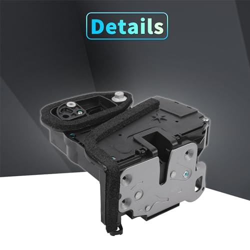 Image of X AUTOHAUX Replacement Front Left Driver Side Power Door Lock Actuator Motor for Chevrolet Silverado 1500 2015-2019 for GMC Sierra 1500 2015-2019 Door Latch Actuator Assembly Replace Black